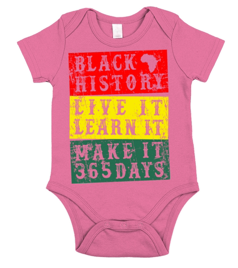Black History Month 2022 Short Sleeve Baby One-Piece
