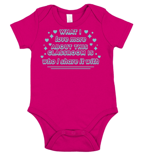 Classroom Quote Badge Short Sleeve Baby One-Piece