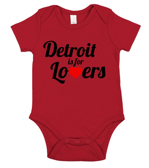Detroit is for Lovers Short Sleeve Baby One-Piece
