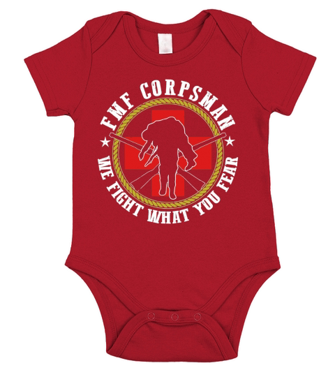 FMF Corpsman - Devil Doc 8404 Shirt Short Sleeve Baby One-Piece