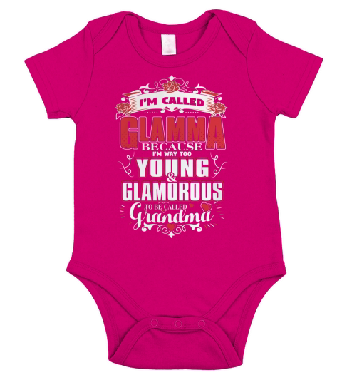 Glamma Short Sleeve Baby One-Piece