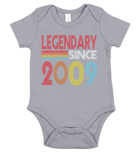 Legendary Since 2009 Short Sleeve Baby One-Piece