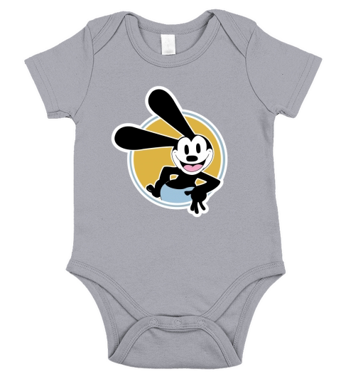 Oswald The Lucky Rabbit Short Sleeve Baby One-Piece