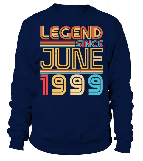 Birth Year 1999 June Sweatshirt Unisex