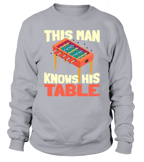 Foosball Table Soccer Sweatshirt Unisex