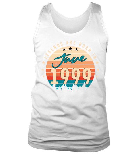 Birth Month June 1999 Tank Top Unisex