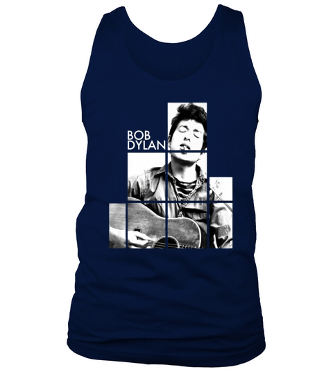 Bob Dylan Blocks Tee Officially Licensed Tank Top Unisex