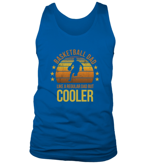 Funny Basketball Dad Cool Player Fan Fathers Day Tank Top Unisex