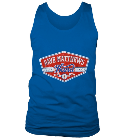 Hifi Dave Matthews Band Mens East Side Distressed Slim Fit Tank Top Unisex