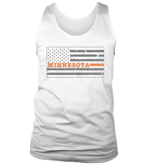 Vintage American Flag Minnesota Tank Top Unisex
