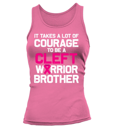 Cleft Palate Lip Fun Dose Strong Awareness design Tank top Woman