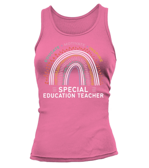 Educate Motivate Inspire Special Education Tank top Woman