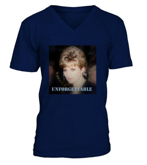 Lady D Princess Diana - T Shirt V-Neck T-shirt