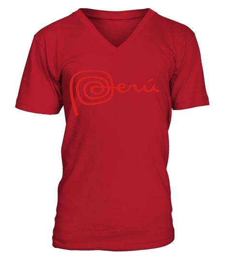 Peru Shirt Logo Peru Nazca Lines Tee V-Neck T-shirt