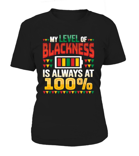 Black History Month Design African American Women's T-Shirt