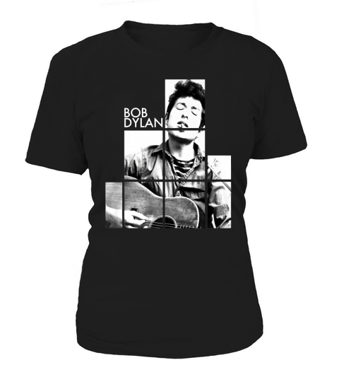 Bob Dylan Blocks Tee Officially Licensed Women's T-Shirt