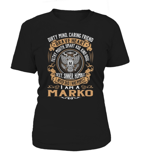 MARKO Brave Heart Eagle Name Shirts Women's T-Shirt