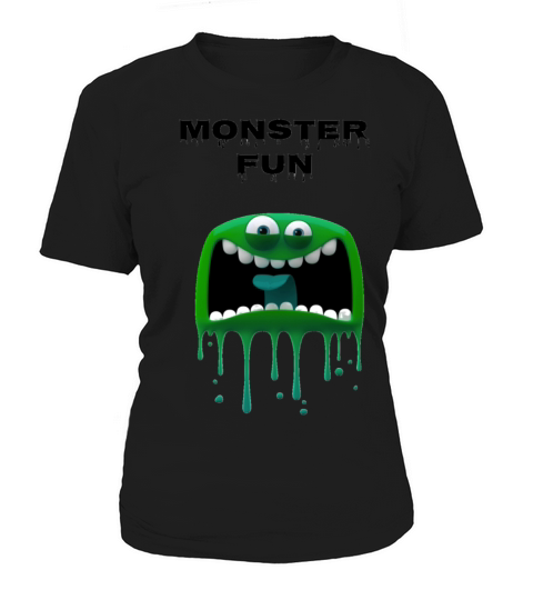 Monster Fun green Women's T-Shirt