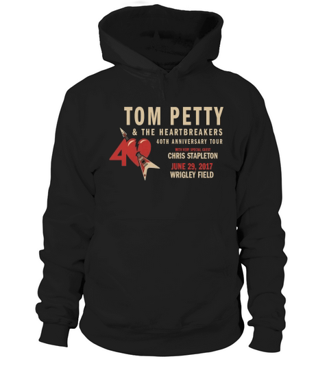 40TH ANNIVERSARY TOUR TOM PETTY Hoodie Unisex