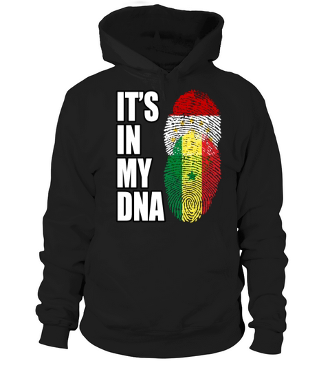 Tajikistani And Senegalese Vintage Heritage DNA Fl Hoodie Unisex