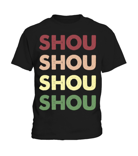 Shou Shirt - Funny Personalized Name Shou Kids T-Shirt