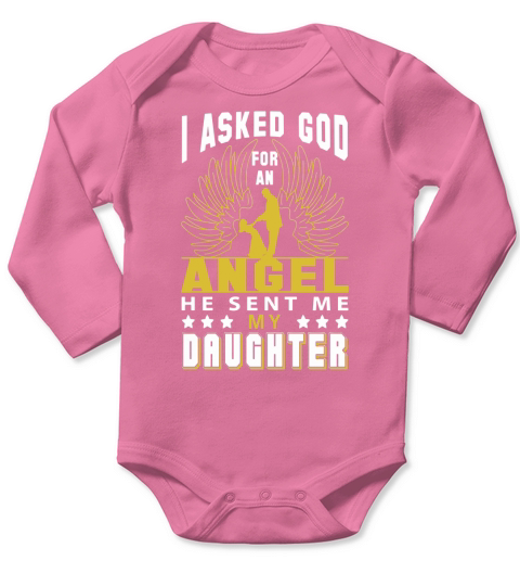 Dad Daughter T shirts. Fathers Day Gifts Long Sleeve Baby One-Piece