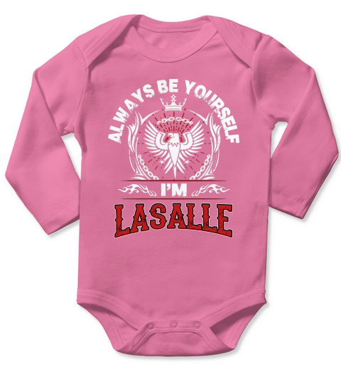 LASALLE Always Be Yourself, im LASALLE Long Sleeve Baby One-Piece