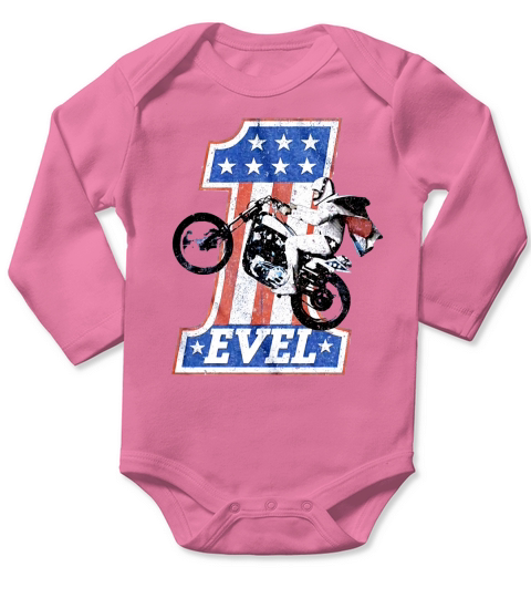 one evel Long Sleeve Baby One-Piece