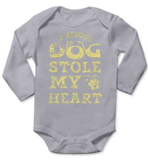 Rescue Dog Long Sleeve Baby One-Piece