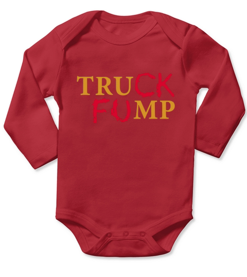 The Original Truck Fump Long Sleeve Baby One-Piece