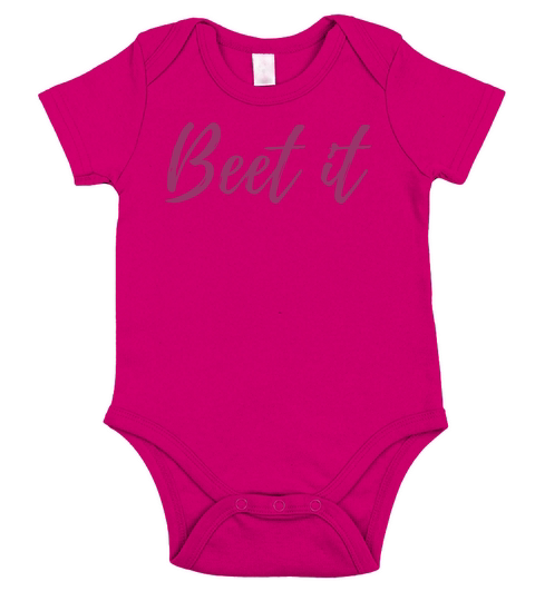 Beet - Beet It T-Shirt Short Sleeve Baby One-Piece