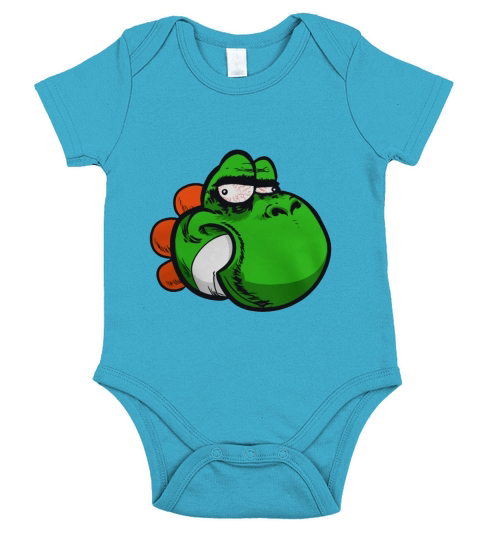 Bruh Yoshi Short Sleeve Baby One-Piece