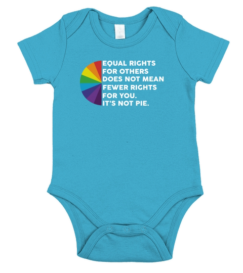 Equal Rights For Others Does Not Mean Fewer Rights For You shirt Short Sleeve Baby One-Piece