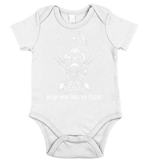 Halloween Headless Horseman Dead Men Tell No Tales T-shirt Short Sleeve Baby One-Piece