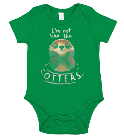 Im Not Like The Otters Short Sleeve Baby One-Piece