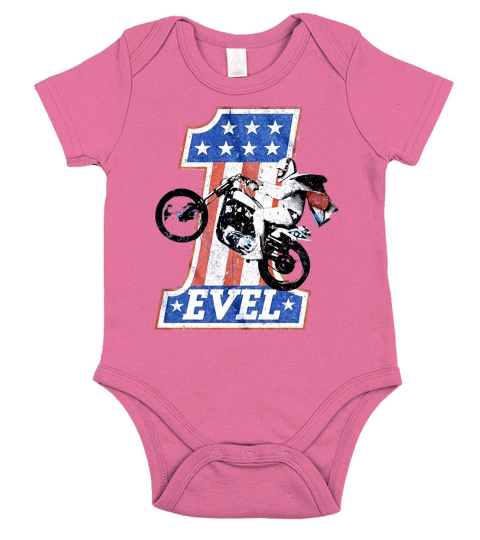 one evel Short Sleeve Baby One-Piece