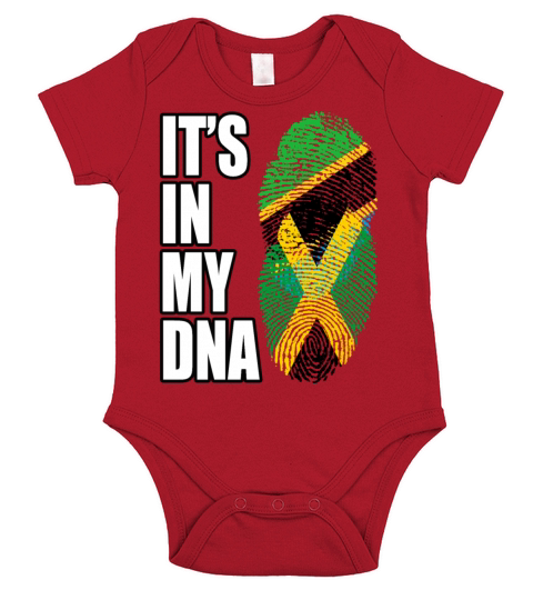 Tanzanian And Jamaican Vintage Heritage DNA Flag Short Sleeve Baby One-Piece