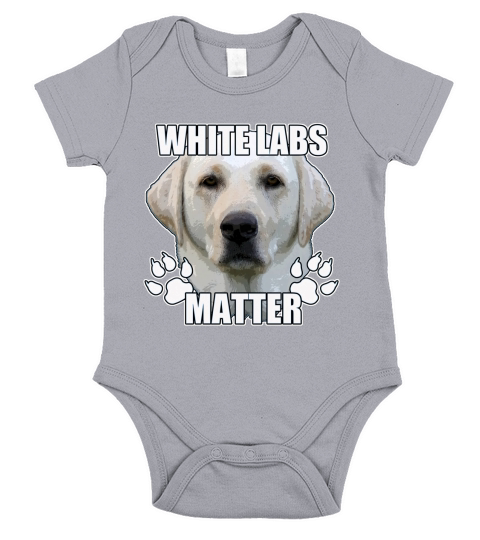 WHITE LABS MATTER T-Shirt Short Sleeve Baby One-Piece