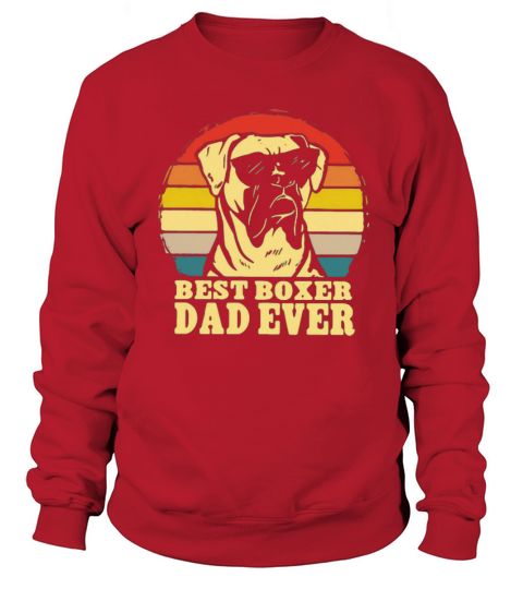 Vintage Best Boxer Dad Ever Father’s Day Sweatshirt Unisex