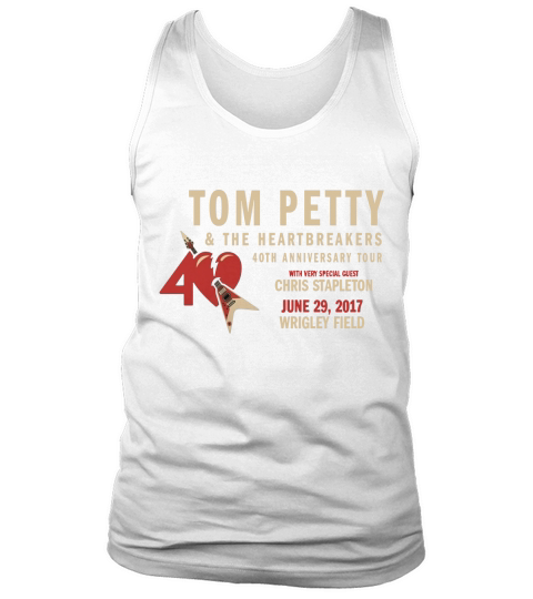40TH ANNIVERSARY TOUR TOM PETTY Tank Top Unisex