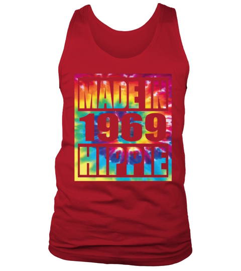 Hippie Birthday 1969 Tank Top Unisex