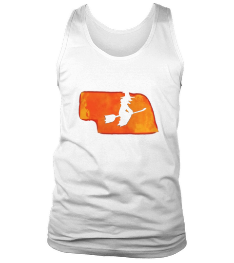 witch halloween nebraska shirt Tank Top Unisex
