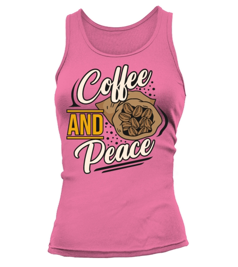 Coffee Peace Tank top Woman