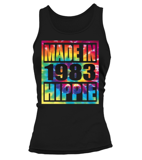 Hippie Birthday 1983 Tank top Woman