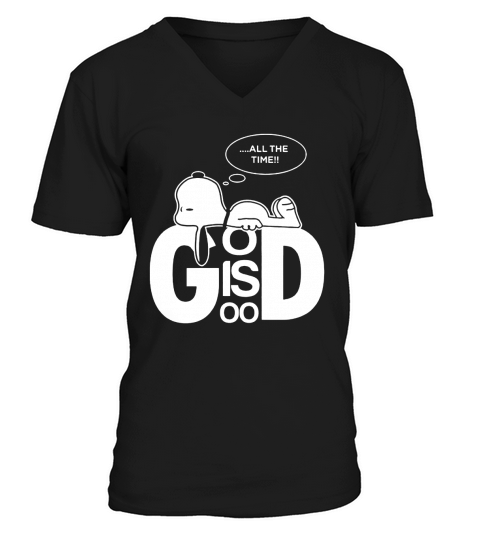 Snoopy V-Neck T-shirt