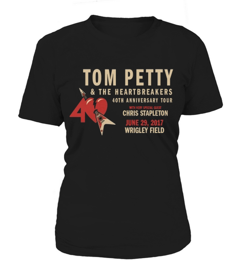 40TH ANNIVERSARY TOUR TOM PETTY Women's T-Shirt