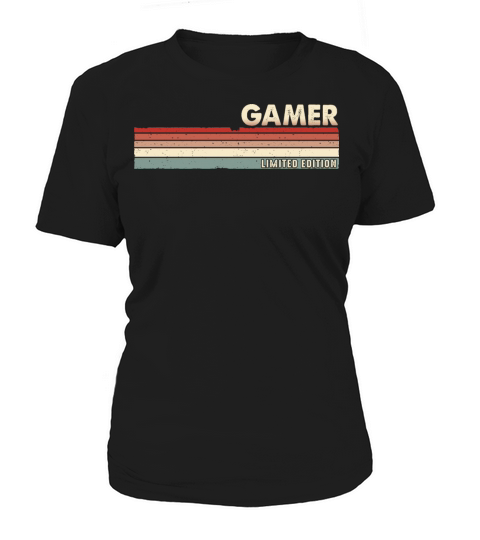 Gamer - Funny Retro Vintage Name 80s 90s Women's T-Shirt