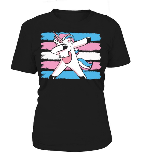 Transgender Unicorn Mythical Creature Trans Rights Women's T-Shirt