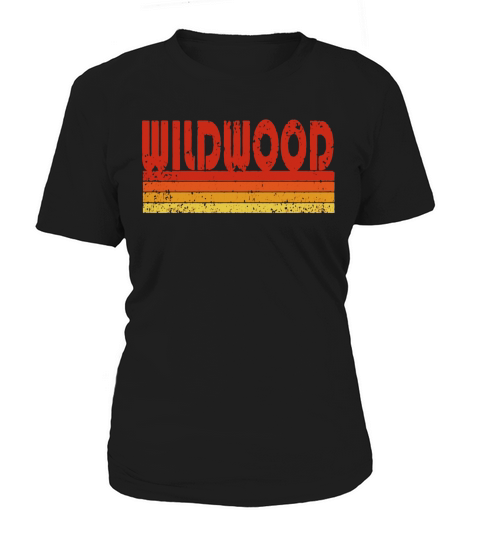 Vintage Retro Wildwood New Jersey T-Shirt Women's T-Shirt