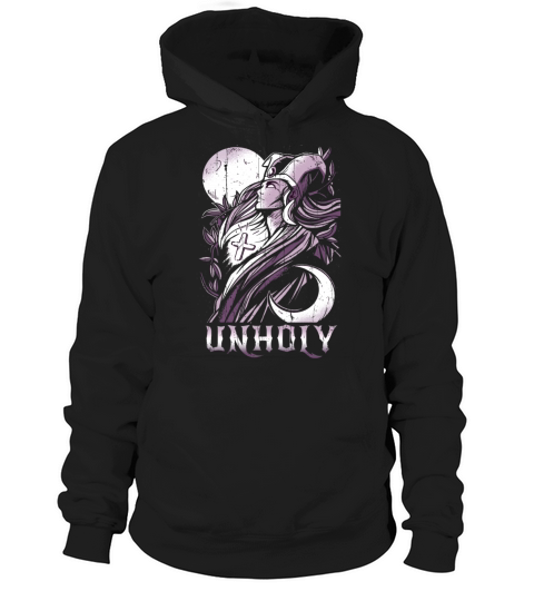 Priestess Tarot Card Occult Club Unholy Gothic Hoodie Unisex